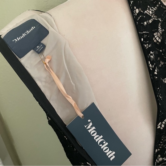 Modcloth Lace Halter Midi Dress - Picture 6 of 7